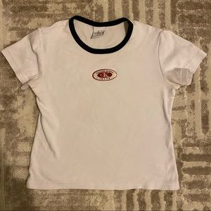 vintage Calvin Klein ribbed tee